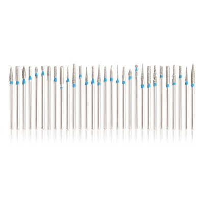 

30pcs Diamond Milling Cutter for Manicure Cuticle Nail Drill Bit