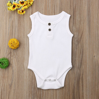 

Cute Newborn Baby Boys Girls Cotton Romper Bodysuit Jumpsuit Summer Outfits Set