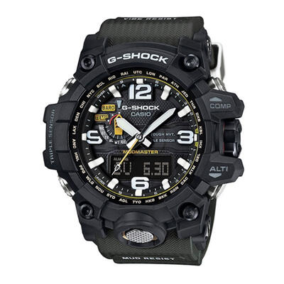 

Casio G-Shock GWG-1000-1A3 MUDMASTER Tough Solar Triple Sensor Watch - Black