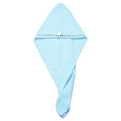 

Microfiber Towel Shower Quick Dry Hair Magic Drying Turban Wrap Hat Cap Bathing