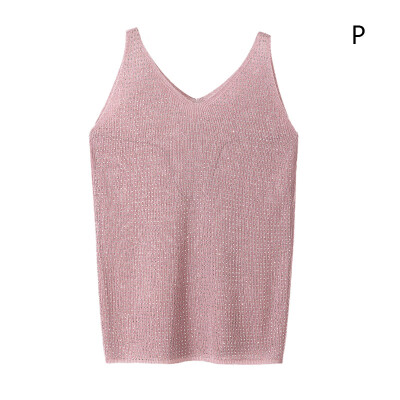 

Camisole Sequin Decoration Womens Camisole Fashion Sweet Camisole