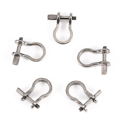 

5Pcs 10Pcs Fishing U-Shackle Clasp Anti-corrosion Stainless Steel Game Fish Trolling Fishing Sea Fishing U-Shackle Fishing Acces