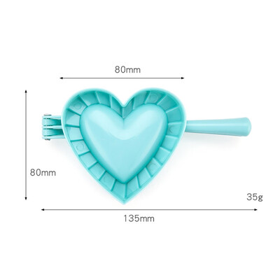 

Plastic Dumplings Mold Artifact Kitchen DIY Dumpling Press Mould Gadget UK Stock
