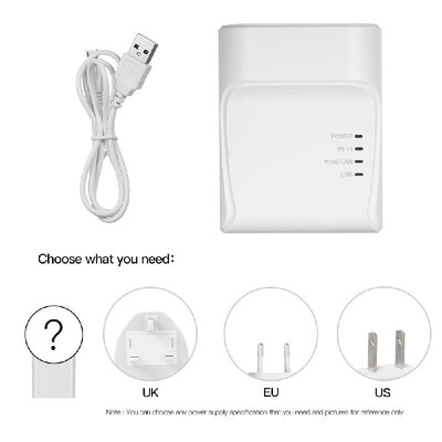 

High Speed USB Printer Server Multiple Devices Sharing Auto Queue Support Ink-jet PrinterLaser PrinterThermal Ptinter