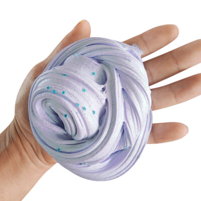 

〖Follure〗Fluffy Floam Slime Scented Stress Relief Toy No Borax Kids Toy Sludge Toy Soft