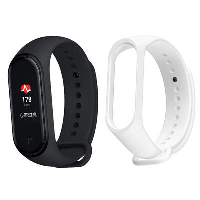 

Xiaomi Mi Band 4 095 inch AMOLED 5ATM Heart Rate Smart Wristband wStrap