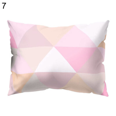 

Abstract Color Block Animal Pillow Case Cushion Cover Sofa Bed Car Office Decor