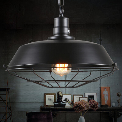 

〖Follure〗Hanging Industrial Light Vintage Metal Shade Pedant Ceiling Lighting