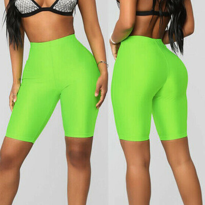 

Starmoon Fashion Womens Bike Yoga Elastic High Waist Shorts Leggings Sports Casual Pants