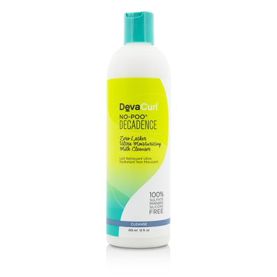 

DEVACURL - No-Poo Decadence Zero Lather Ultra Moisturizing Milk Cleanser - For Super Curly Hair 355ml12oz