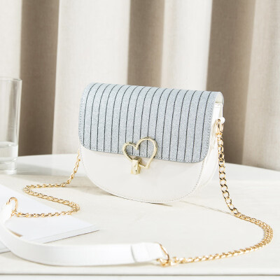 

Summer single shoulder little lady 2019 tide Korean version ins100 chain slanting bag fashion is simple