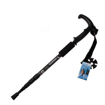 

Hiking Trekking Trail Ultralight 4-section Adjustable Canes Alpenstocks