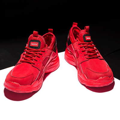 

Mens shoes summer cotton shoes plus velvet Harajuku sneakers tide shoes casual shoes shoes old shoes mens ins super fire shoes