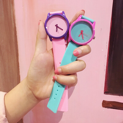 

Ins Watch Female Student Cute Girl Cherry Blossom Powder Korean Simple ulzzang Leisure chic