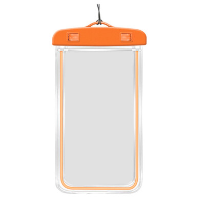 

Tailored Fluorescent Intelligent Transparent Swimming Mobile Phone Waterproof Bag