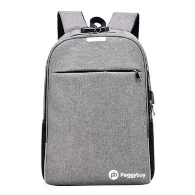 

Business Anti-Thief Backpack USB Charging Laptop Canvas School Shoulder Bag