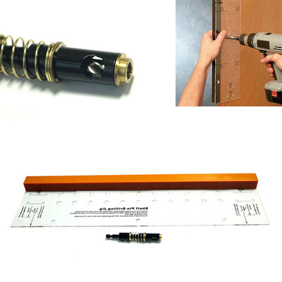 

Drilling Jig Furniture Cabinet Door Hinge Multi-function Mounting Locator Tool