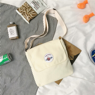 

Panya Sailing Canvas Bag Woman Slant Bag Chic Port Wind&Han Edition One Shoulder Bag Baitasen Former Residence Uzzang