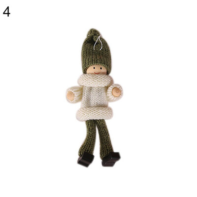 

Christmas Sweater Boy Girl Doll Ornament Xmas Tree Hanging Window Party Decor