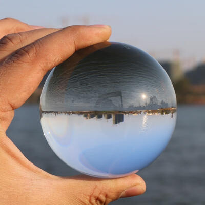 

New Magic Asian Natural Quartz Crystal Ball Transparent Healing Rotundity Sphere 40mm