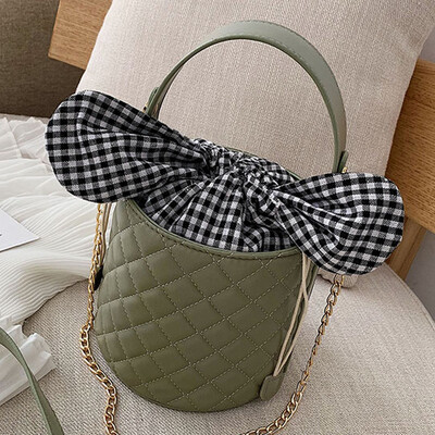 

Summer chic rhombog bag womens bag 2019 new Korean version 100 lap single shoulder slant bag fashion bucket bag