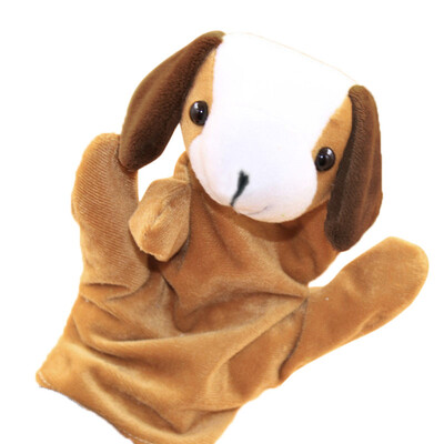 

Siaonvr Baby Kids Child Animal Dog Finger Puppet Infant Kid Toy Plush Toys