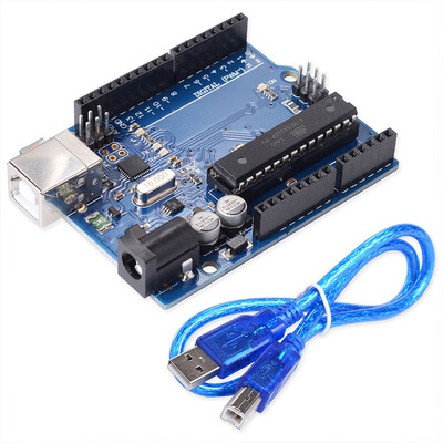 

Smart Electronics R3 MEGA328P ATMEGA16U2 Development Board Compatible for Arduino USB Cable