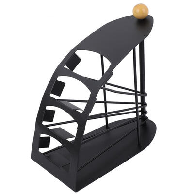 

Greensen 4 Slots Metal Desktop Phone VCR DVD TV Step Remote Control Holder Storage Rack Organizer