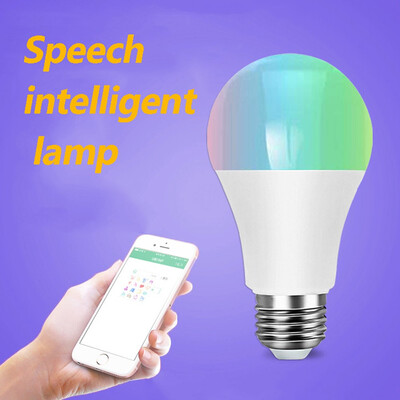 

Gobestart WiFi Smart Light Bulb Dimmable Multicolor Wake-up Lights Lamp Voice Control RGBW