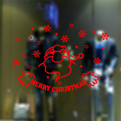 

Tailored Merry Christmas Home Household Room Wall Sticker Mural Decor Decal Removable New