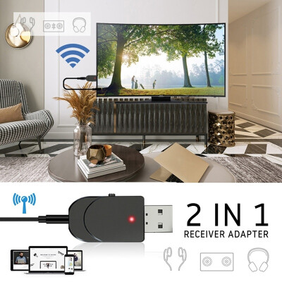 

2 IN 1 Bluetooth 50 Audio TransmitterReceiver Adapter