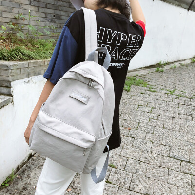 

Shoulder bag female Korean version of large-capacity high school ancient feeling bag ins wind college student tide brand backpack