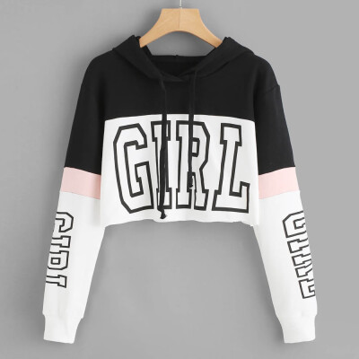 

Nomeni Women Printing Long Sleeve Hoodie Sweatshirt Hooded Pullover Tops Blouse PKL