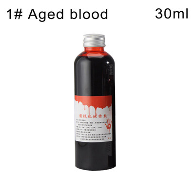 

3060ml Fake Blood Liquid Bottle Stage Prank Theatrical Vampire Cosplay Props