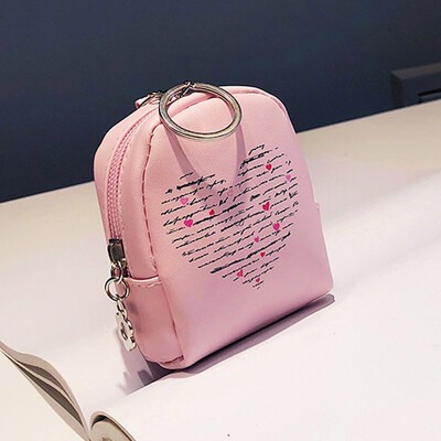 

Girls feel female 2019 spring&summer new wave Korean fashion Joker texture small wallet cute wind