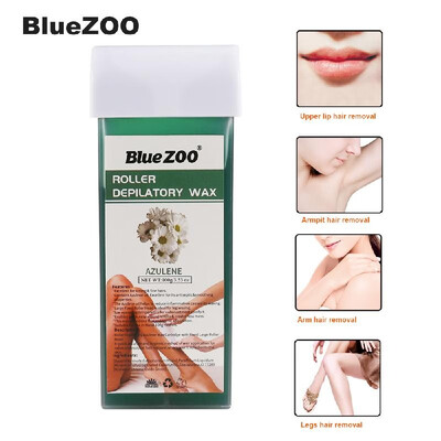

Blue ZOO 100g Roller Depilatory Wax Epilator Arm Leg Armpit Body Hair Removal Wax