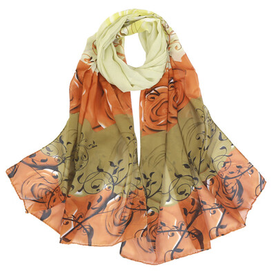 

Gobestart Fashion Women Soild Dot Printing Long Soft Wrap Scarf Ladies Shawl Scarves