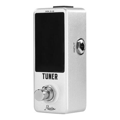 

Rowin LT-910 Zinc Alloy High Precision Guitar Chromatic Tuner Effect Pedal