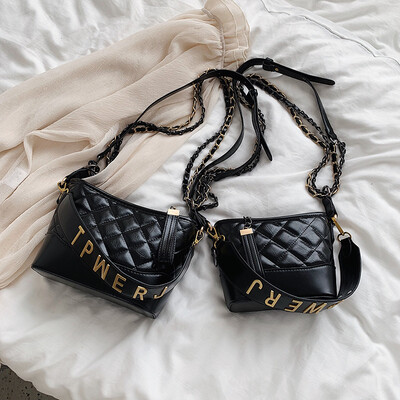 

Qiao Bani 2019 Korea chic fashion hit color wandering bag size billiards shoulder diagonal cross trend handbags