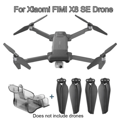 

Siaonvr Camera lens cover And 2pcs Propellers Blades For Xiaomi FIMI X8 SE Drone