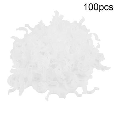 

Greensen 100Pcs Vegetable Fruit Tree Seedling Nursery Plastic Grafting Clips Plants Gardening Tools