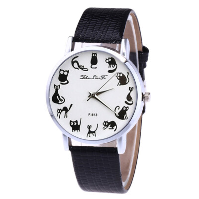 

RM Zhou Lianfa Brand New Quartz Watch Mens Leather Strap Korean Lady Student Coupl