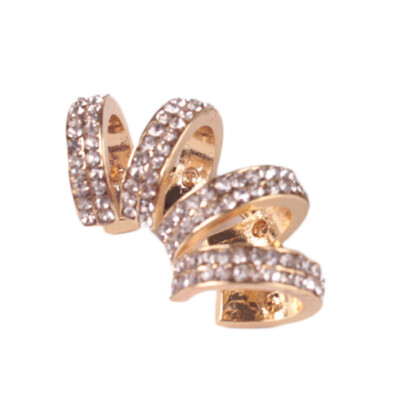 

hot sale Hot Sale Europe&America Exquisite Diamond Ear Clip Without Pierced Ears C-shaped Ring