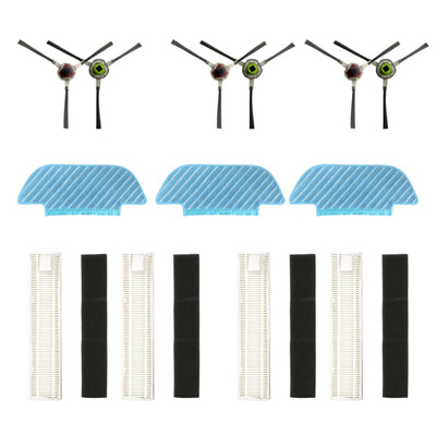 

〖Follure〗Replacement Parts Bristle Sidebrush Brush Mop For Ecovacs OZMO Slim 10 Sweepers