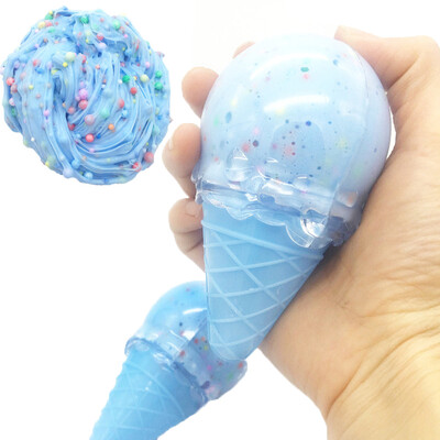 

〖Follure〗Ice Cream Mixing Cloud Slime Putty Scented Stress Kids Crystal Clay Toy