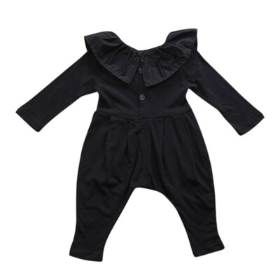 

Spring Autumn Casual Fashion Jumpsuits Baby Girl Long Sleeve Cute Rompers Kids Toddler Bodysuits