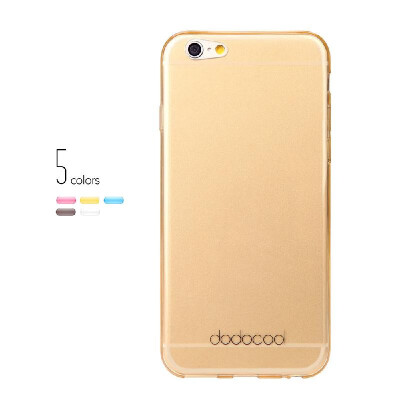 

dodocool Ultra Thin Slim Clear Transparent Soft TPU Back Case Cover Skin Protective Shell for 47 Apple iPhone 6 Gray