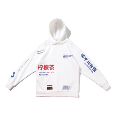 

Toponeto Mens Hip Hop Casual Hooded Printing Blouse Streetwear Sweatshirt Tops Hoodies