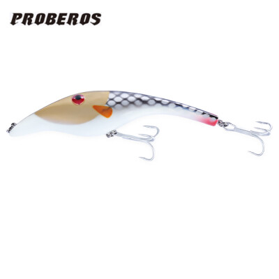 

Proberos Useful Hard Fish Shape Fishing Bait for Outdoor Activity