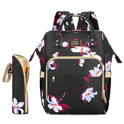 

Tailored Fashion Womens Nylon Multi-Function Large Capacity Mummy Backpack Travel Bag